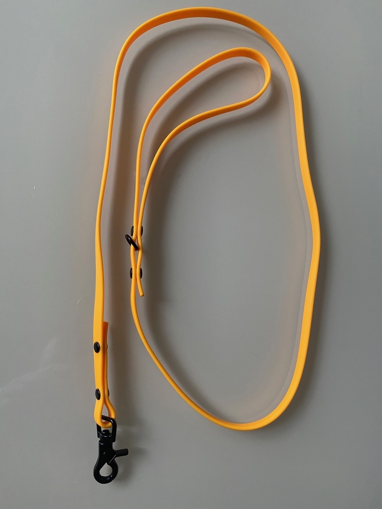 Οδηγός πλακέ PVC φωσφοριζέ ΠΟΡΤΟΚΑΛΙ 1cm